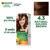 Garnier - Color Naturals Hair Colors - 4.3 Natural Golden Brown